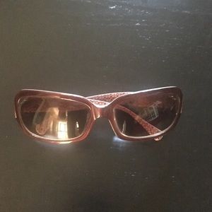 Purplish Pink Coach Sunglasses